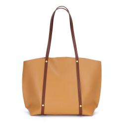 Latest New Autumn And Winter Designer Shoulder Lady Handbags Genuine Leather Female Tote Bags 2 in 1 Purse