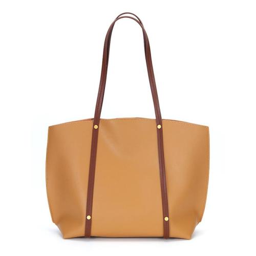 Latest New Autumn And Winter Designer Shoulder Lady Handbags Genuine Leather Female Tote Bags 2 in 1 Purse