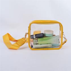Hot Sale America Football Season Clear Game Day Bag Waterproof Purse Mobile Phone Shoulder Bag Stadium Approved Crossbody Bag