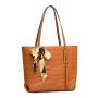 2024 new three-piece set of women's fashion simple shoulder bag large capacity solid color handbag