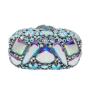 New arrival  rhinestone handmade party bags wedding clutch purse luxury trendy luxury stone clutch evening bags for women