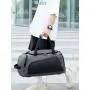 ZF077 Custom Logo Gym Bag Wet and Dry Separation Sports Bag Independent Shoe Compartment Oxford Cloth Waterproof Travel Bag