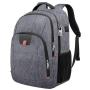 large capacity custom usb charge backpack for outdoor unisex reflective tape daily life nylon laptop backpacks bag