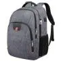large capacity custom usb charge backpack for outdoor unisex reflective tape daily life nylon laptop backpacks bag