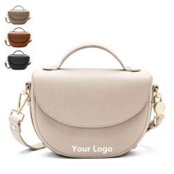 Custom Logo Fashion Ladies Waist Bags Adjustable Waistband Luxury Chest Bags Pu Leather High Quality Womens Fanny Pack