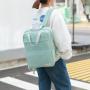 ZF048 New Travel Backpack Folding Waterproof Wear-resistant Quick-drying Student Schoolbag Shoulder Bag Oxford Outdoor Sports