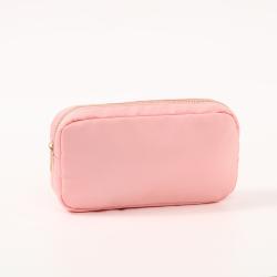 China beauty hand wholesale toiletry  bag small nylon zipper pouch makeup print professional makeup bag ladies pouch