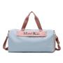 Dry Wet Small Sports Gym Bag Waterproof Overnight Travel Duffel Bag With Shoe And Wet Clothes Compartments