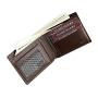 Premium Men's Crocodile Leather Bifold Wallet With ID Window