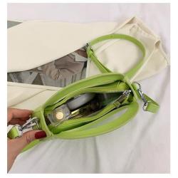ZR240 Small Crowd Design Western-style Women's 2023 New Spring Versatile Solid Color Messenger Bag Pleated Shoulder Bag