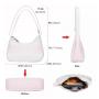 LOVEVOOK wholesale fashion girls shoulder bags cute Clutch mini purse  fashion PU leather women small Croc hand bags for women