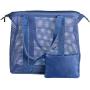 Gelory Hot Sales Lightweight Multifunctional Mesh Tote Beach Bag Travel Fitness Home Handle Storage Bag