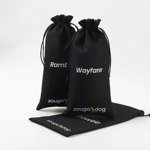 Natural Jute Packaging Bag Factory Custom Logo Printed Small Jute Coffee Drawstring Pouch Linen Gift Bags