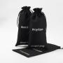 Natural Jute Packaging Bag Factory Custom Logo Printed Small Jute Coffee Drawstring Pouch Linen Gift Bags