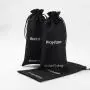 Natural Jute Packaging Bag Factory Custom Logo Printed Small Jute Coffee Drawstring Pouch Linen Gift Bags