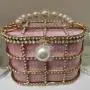 2024 Rhinestone Evening Wedding Purse Handbag For Women Pearl Diamond Hand Bags