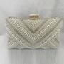 2024 New Arrival Clutch Bags Bridal Wedding Elegant Pearl Clutch Ladies Purse Pearl Evening Bags Wholesale