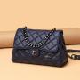 2024 Bags for Women Fashion New Luxury Design Chain Strap Handbag Single Crossbody Shoulder Bag Women'sPu Leather Messenger Bag