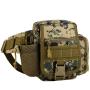 Vertical light cavalry waist bag, tactical waist bag, multi-purpose crossbody bag, cycling bag, sports men's bag, water cup cove