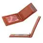 Durable Man Leather Wallet Money Clip Rfid Blocking Leather Money Clip Wallet For Mens
