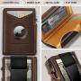 Anti Theft Brush Positioning Men Card Holder Wallet Dermis Luxury Mens Bags High Capacity Card Pack Cartera De Hombre