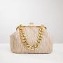 Hot Selling European And American Vintage Printed Gold Chain Embossed Cloud Bag Single Shoulder Bag Handbag