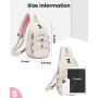 LOVEVOOK Custom Logo Fashion Anti Theft Convertible Waterproof Travel Messenger Shoulder Crossbody Chest Bag For Women sling bag