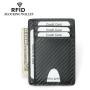 RFID Safe Men's Microfiber Leather Wallets Anti-Theft Short Wallet Credit Card Purse Holder Cash Clip Slim Wallets For man