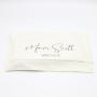 Customized Beige Envelope Flap Cotton Flannel Dust Bag For Shoe And Handbag