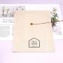 Eco-Friendly Muslin Cotton Drawstring Dust Pouch For Packaging Shoe Custom Organic Cotton Shopping Shoe Bag