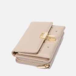 SUSEN CHRISBELLA ODM OEM New Arrival 2024 hot sale wholesale genuine leather custom logo short fasion wallet coin purse