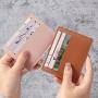 Small card case female compact ultra-thin mini bus bank card holder portable anti-magnetization card bag