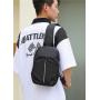 ZR579 Hot Selling Chest Bag Unisex New USB Shoulder Bag Sports Travel Waterproof Crossbody Bag Leisure Solid Color Oxford Cloth