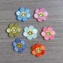 Wholesale Various Self Adhesive Customize Glitter Chenille Patches Flower Butterfly Bowknot Towelling Sticker Embroidery Patch