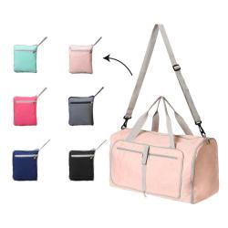 Foldable Gym Bag Outdoor Travel Single Shoulder Crossbody Portable Multifunctional Duffel Bag