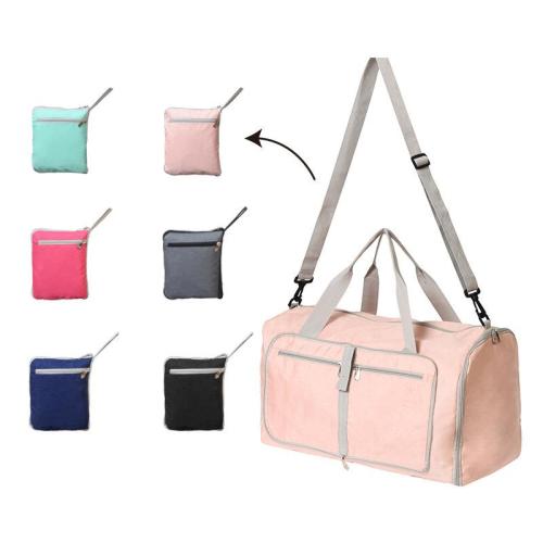Foldable Gym Bag Outdoor Travel Single Shoulder Crossbody Portable Multifunctional Duffel Bag