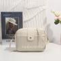 Wholesale Ladies Designer Hand Bags Solid Color PU Leather Shoulder Crossbody Bag
