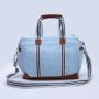 New Arrivals Fashion Designer Eco Friendly Canvas Large Capacity Mommy Nappy Bag Baby Changing Bag Diaper Bag
