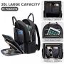 LOVEVOOK Multifunction waterproof anti theft women nylon 15.6 17.3 inch business waterproof college bagpack laptop backpack bag