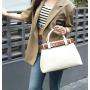 Ladysky Super product 2024 fashion tote bag for women super personalized metal letter handbag playful ladies shoulder bag belt