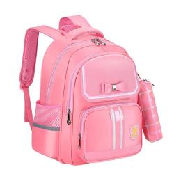 ZR777 Children's Backpack Pupil Cartoon Cute Light Primary Schoolbag Reflective Strip Safety Kids Bag Soft Waterproof Baby Bag