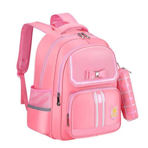 ZR777 Children's Backpack Pupil Cartoon Cute Light Primary Schoolbag Reflective Strip Safety Kids Bag Soft Waterproof Baby Bag