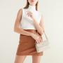 Customize Ladies Luxury PU Leather Purse And Bags Fashionable Crossbody Bags Sling Bag With Nice Gold Chain For Women