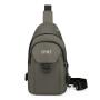 Multifunction Cross Body Bag Messenger Chest Bag Waterproof Single Shoulder Hiking Travel Crossbody Bag for Men