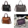 ZR760 Woman Bag Handbag Retro PU Fashion Female Portable Big High Quality Shoulder Underarm Bag Girl Versatile Tote Bag Shopping