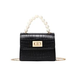 Crocodile Pearl Women's Handbag Jelly Bag 2024 Ladies Shoulder Bag Wholesale Mobile Phone Bag