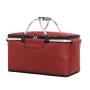 LB041 New Fashion Cooler Bag Reusable Thermal Insulated Cooler Bag Grocery Cool Carry Oxford Lunch Cooler Bag for Food Picnic F