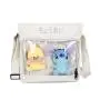 Custom Low MOQ Ita Crossbody Bags Fashion Cheap Canvas Shoulder Bags Women Small Handbag Clear PVC Ita Bag