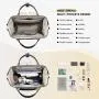 LOVEVOOK Custom logo Large Capacity multifunction nylon USB charger backpack Business Travel Computer Backpack Laptop Backpack