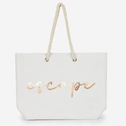 Large Cotton Shopping Craft Beach Cloth Tote with Rope Handles Foldable Gold Stamping Canvas Tote Bags Cheap